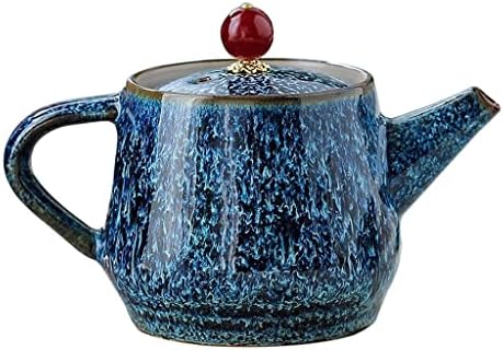 Xiulaiq pećna mijenja Tianmu Glazirani čajnik za izgradnju malog pojedinačnog keramičkog keramičkog domaćinstva Kung Fu Tea set Veliki čaj