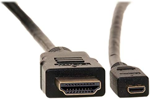 Micro HDMI kabel, brzi 10,2 Gbps sa Ethernetom, HDMI mužjak za mikro HDMI mužjak za kameru i