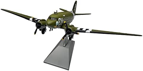 1/100 skala Drugog svjetskog rata Douglas C47 Skytrain transportni avion Diecast Metal avion avion