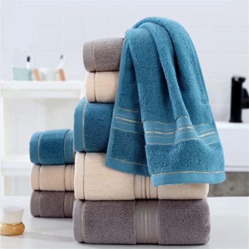 CSTZZ 3-komadni pamučni ručnik set Veliki ručnik za kupanje Muška kupaonica Dame za kućne ručnike (boja: