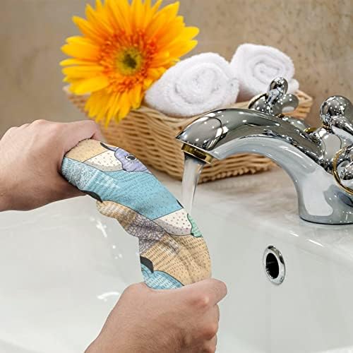 Slatka ručnik za pranje Lamas 28.7 X13.8 Krpe za lice Superfine vlakne visoko upijaju ručnike ručnici
