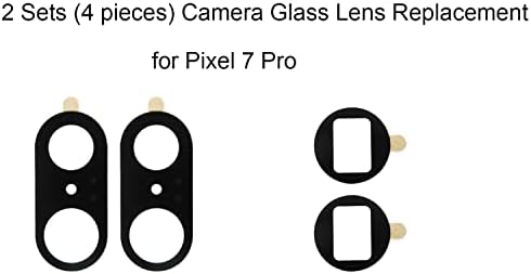 Xinidc 4kom OEM Original Zadnja zadnja kamera staklena sočiva zamjena za Google Pixel 7 Pro