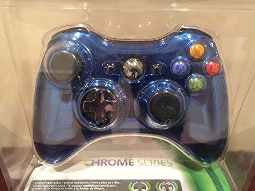 Microsoft Xbox 360 Special Edition Chrome Series bežični kontroler - plava