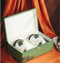 Kwixuk Memorial kremacija urn u par za pepeo ručno izvršio prozirno bijela keramika s poklon kutijom