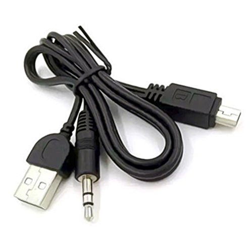 Eagleggo USB2.0 kabl za punjenje na Mini B muški i 3.5 mm utikač audio kabl za iHome Ihm60 IHM61
