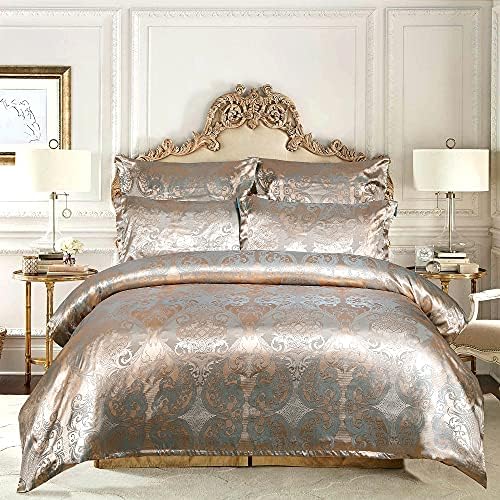 Megsv luksuzni set od jacquard mekog posteljina, prekrivač sa jastučićima sa jastučnicima bez utjecaja