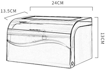 ZXDSFC toaletni tkivni tkivni kutija toaletni papir stalak za kupaonicu nosač za papirnog ručnika