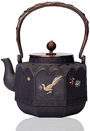 Čajnik za željezo 17,5x21,5cm čajnik čajnog željeza čajnog željeza sa isklesanim ručkom japanskom