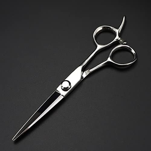 Škare za rezanje kose, 6inch Professional Japan 440C čelične makaze srebrne škare za kosu za kosu za brijačice