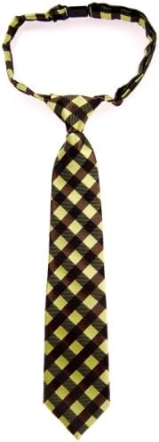 Revelez Classic provjerite tkani Mikrofiber unaprijed vezan za dječačku kravatu