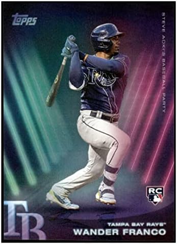 Wander Franco RC 2022 TOPPS X Aoki Baseball Party 91 Rookie Rays NM + -MT + MLB Baseball Exclusive Online