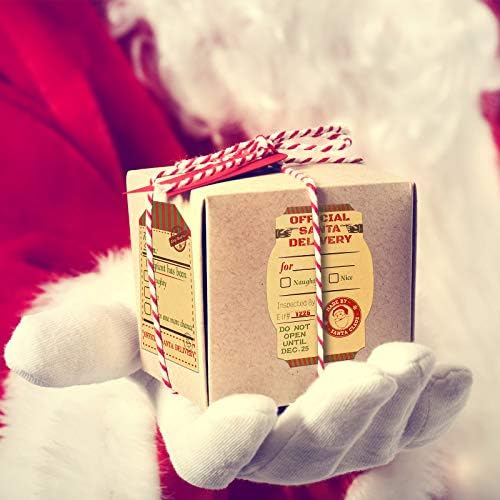 200 tačaka Božićne naljepnice ljepljive Kraft naljepnice Božić Kraft naljepnice za pečate kartice
