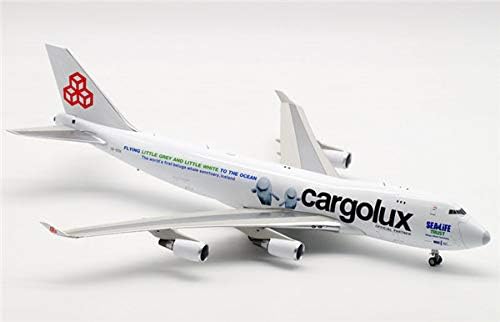 Tokom leta CARGOLUX za Boeing 747-400 LX-ECV 1/200 diecast avion Model aviona