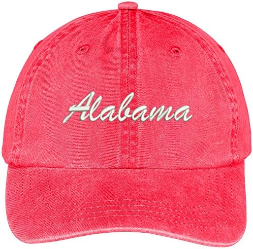 Trendy Odjeća za odjeću Alabama država vezena sa niskim profilom Podesiva pamučna kapa