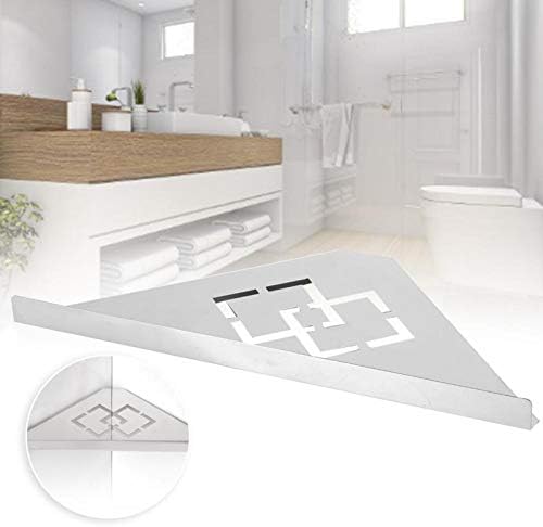 Zerodis kupaonica, nehrđajući čelik trokutasto polica za pošiljku Izdržljivi tuš ugao Organizator police za kućnu kuhinju Košarica za pohranu