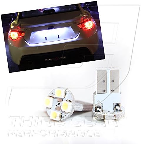 TGP T10 bijela 4 LED SMD Licencne ploče klinovi žarulje svjetlo 2007-2013 kompatibilno sa džip kompasom