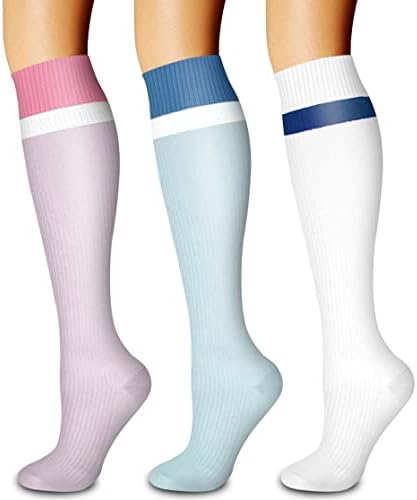 Laite Hebe 3 Pack Medicinska kompresija SOCK-COMPRESSION Čarapa za žene i muškarce - najbolje