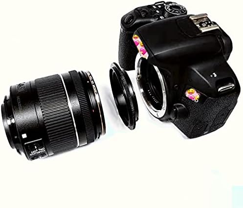 Yadsux EOS-58mm Filtrirani navojni makro reverzni adapterski prsten kompatibilan sa Canon EOS 1D