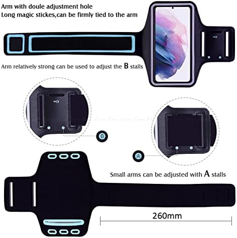Za Galaxy Note10 Plus / Note10 + futrolu, vodootporni sport Trčanje teretane za ruku s kablom