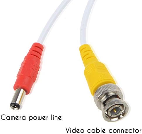 PkPower bijeli 65FT BNC produžni kabel za lorex lev2724b 1080p HD sigurnosna kupola