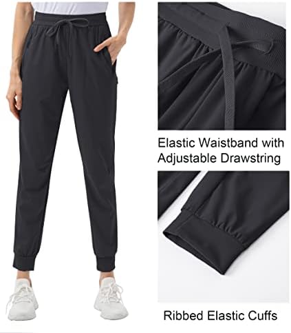 Ženske planinarske hlače Magcomsen Brzi suhi lagani elastični stručni čepovi za trčanje hlače sa džepovima sa patentnim zatvaračem
