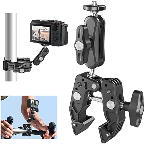 Telesin monitor kamere Super stezaljka 360 kuglica čarobna ruka sa 1/4 3/8 Port Bike Motocikl nosač nosača