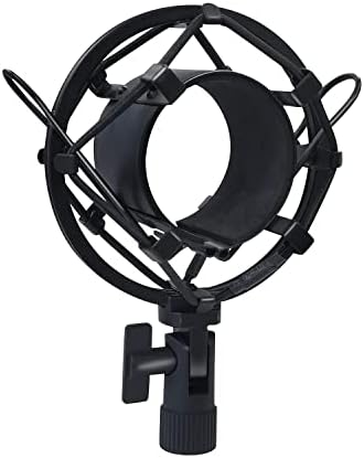 ZYAMY 8kom Crni univerzalni elastični pojas zamjena mikrofon amortizer gumeni prsten amortizer nosač držač