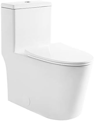 Švicarski Madison dobro napravljen Forever SM-1T180, Dreux Jednodijelni izduženi toalet visoke efikasnosti
