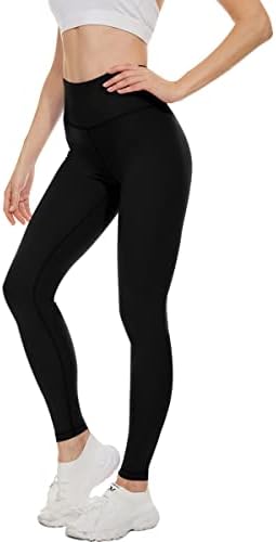 Fhine Women Yoga gamaše sa džepovima-visokog struka Hlače 7/8 Dužina Trgovina trčanjem Pješačenjem biciklom Activewear