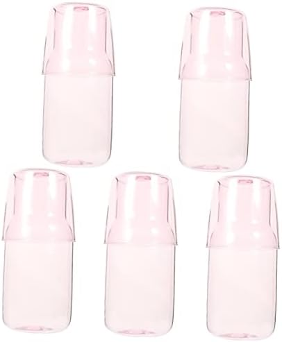 Bestonzon 5 setovi hladnjak za kavu Hydroflask staklene boce staklene boje staklene bacač sa staklenim bočicama