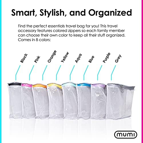MUMI toaletne vrećice Set od 3 i slike proizvoda Mini zip torbica Set 7 vrećice za patent zatvarač