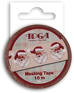 Toga Washi Masking Santa, Set, Multi, 1,5 x 1000 x 0,1 cm