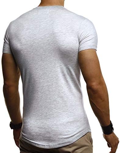 Muška ljetna majica Okrugli vrat Slim Fit Pamuk Cool Basic Muška majica