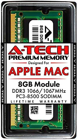 A-Tech 4GB PC3-8500 DDR3 1066/1067 MHz RAM za MacBook, MacBook Pro, IMAC, MAC Mini | 204-pinski