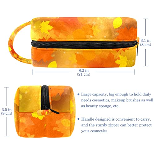 Torba za šminku Travel Kozmetička torba Jesenja Jesen ostavlja toaletna vrećicu Organizator
