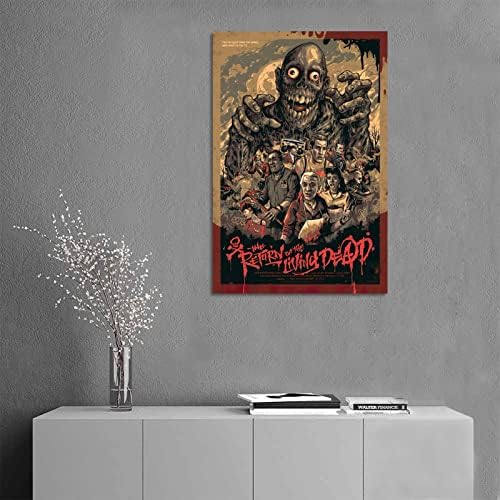 UZS povratak živih mrtvih horor filmova platneni umjetnički Poster i zidna umjetnička slika Print