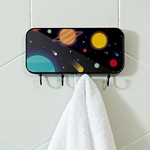 Držač ručnika Zidni ručnik nosač kupatilo dekor ogrtač ogrtač odjeća Galaxy pozadinsko kupatilo ručnik za pohranu