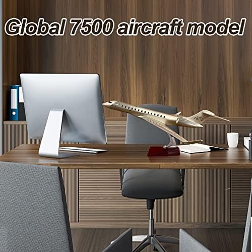 1/72 Scale Bombardier Global 7500 modeli Legura avionski avioni modeli Diecast avion sa postoljem i poklon kutijom
