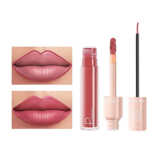 Woman Makeup Liner Makeup Set Liner and Color Lip and Lip Liquid 4ml dugotrajni visoki sjaj za
