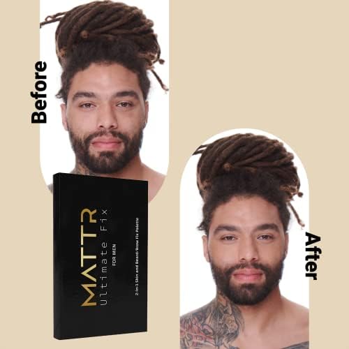 MATTR Ultimate Fix paleta za muškarce-paleta šminke, prikriva nedostatke, ujednačava ton kože, pokriva tamne krugove, Vegan, njega muške kože, prirodan izgled bez mirisa
