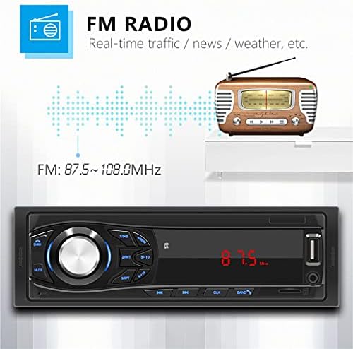 JHWSX Universal Car Radio 12V Bluetooth V2.0 Auto Audio Stereo In- FM Aux ulazni prijemnik AUV SD USB Bluetooth Auto radio igrač