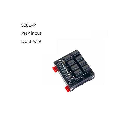 Senzorski terminalni Blok 2-žični 3-žični 8-bitni modul za prijenos ulaza S080 /S082 LED indikator