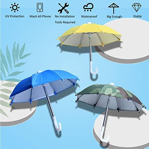 FantasyBear UV zaštitni kišobran za sunce, univerzalno podesivo prasičko usisno čaše Kišobran za