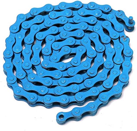 Kdafa Jednobrzinski lanac, 1 / 2 x 1/8inch 96 linkovi Jednobrzinski šareni lanac fiksni zupčanik