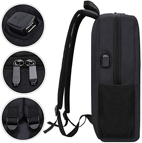 Lacrosse uzorak ruksak za laptop izdržljivo 15.7 inčni poslovni računar sa USB punjenjem port