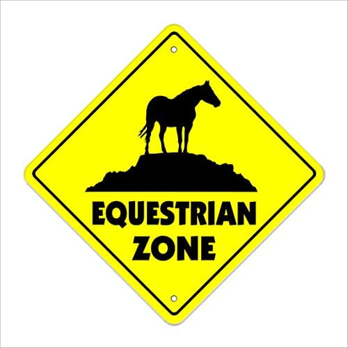 Konjički prelaz Zone Xing | Indoor / Vanjski | 17 visoki plastični znak konja Jump haljina staza vožnje sedlo