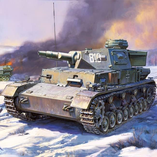 Akademija Hobby plastike Model kompleti 1/35 skali njemački Panzer IV Ausf.E Istočni Front