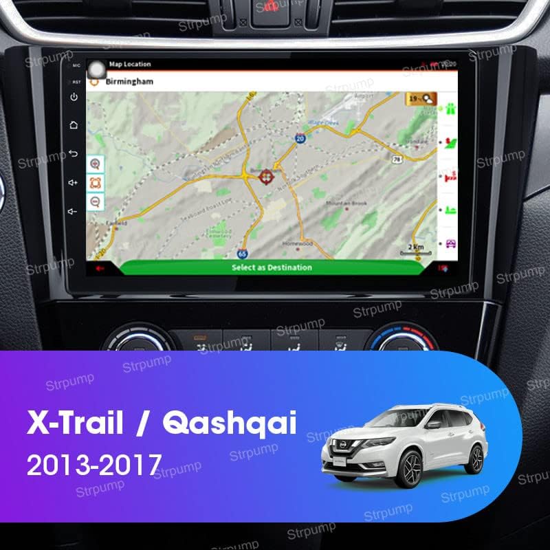 10.1 '' 3 + 32GB Android 10 u dash Car Stereo Radio Fit za 2014. 15 16 17 Nissan Qashqai X-Trail