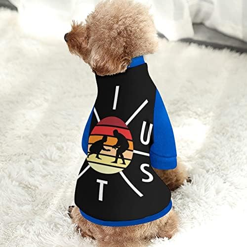 Funnystar Brazil Jiu Jitsu Print PET dukserice sa pulovernim kombinezonom za pse za pse mačka sa