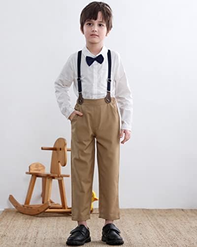 Sangtree Boys Gentleman Outfits odijelo set sa odvojivim vešalicama, 3 mjeseca - 14 godina